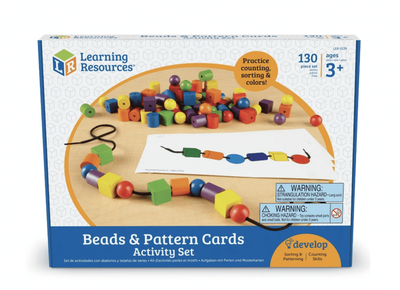 Beads & Pattern Cards Activity Set