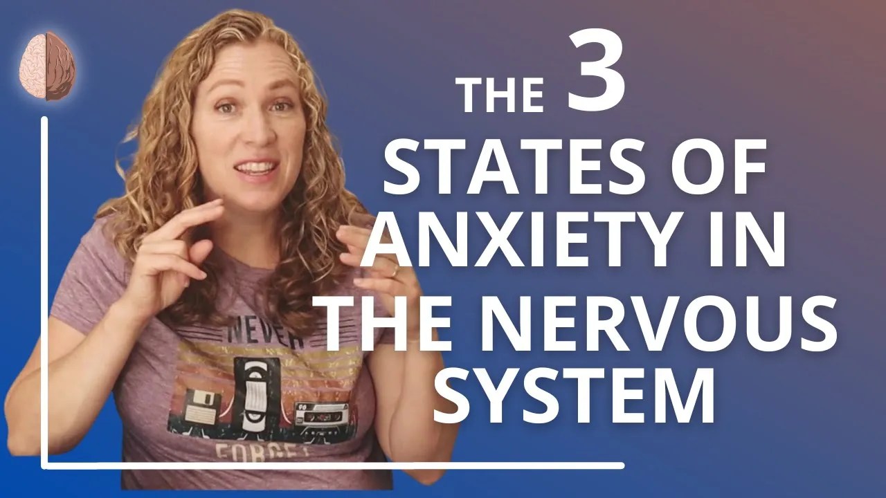 The 3 States of Anxiety in the Nervous System Therapy in a Nutshell