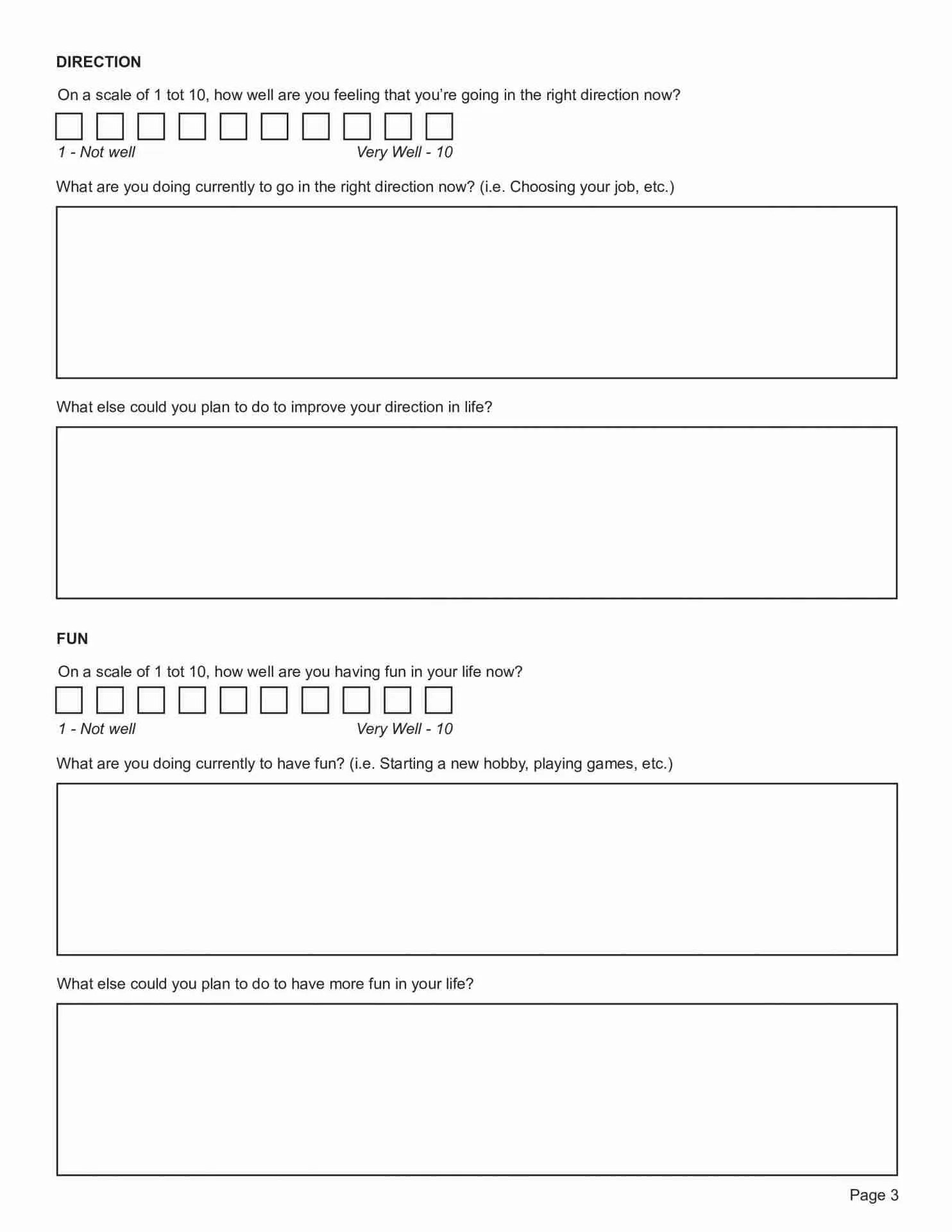 Reality Therapy Worksheets Bundle (Editable, Fillable, Printable PDFs)