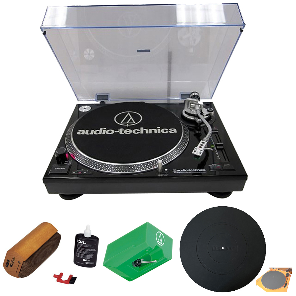 AudioTechnica ATLP120USB Professional Turntable + Replacement Stylus