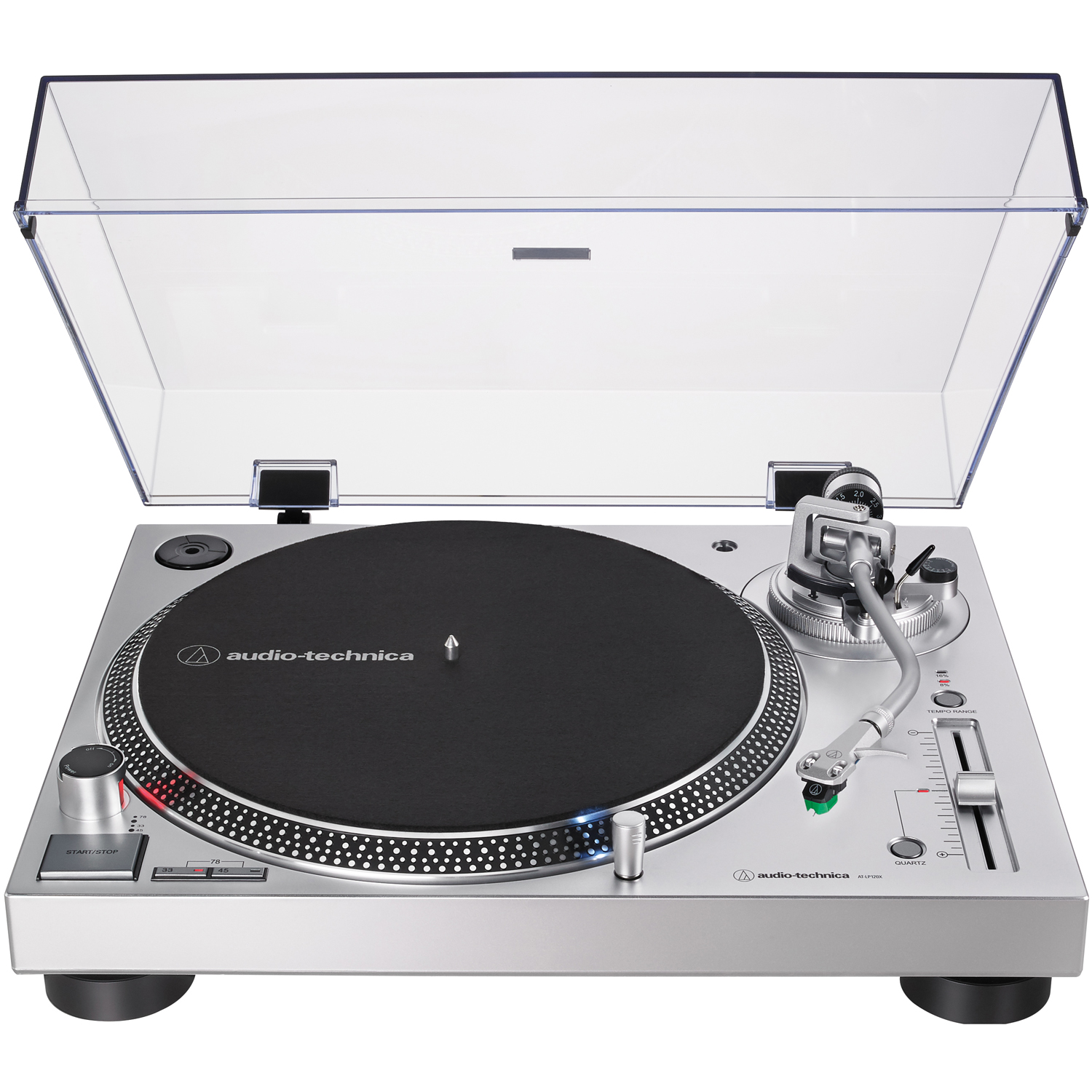 AudioTechnica DirectDrive Turntable (Analog & USB) ATLP120XUSBSV