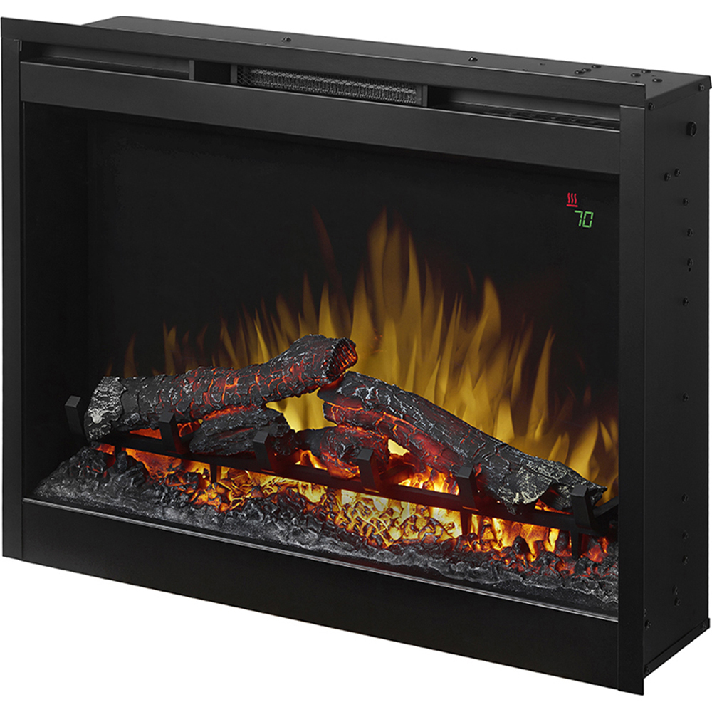 Dimplex Fieldstone Electric Fireplace & Media Console Mantel Man Made