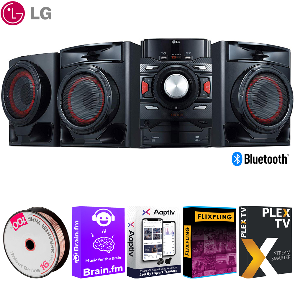 LG XBOOM Bluetooth Audio System with 700 Watts Total Power w/ Software