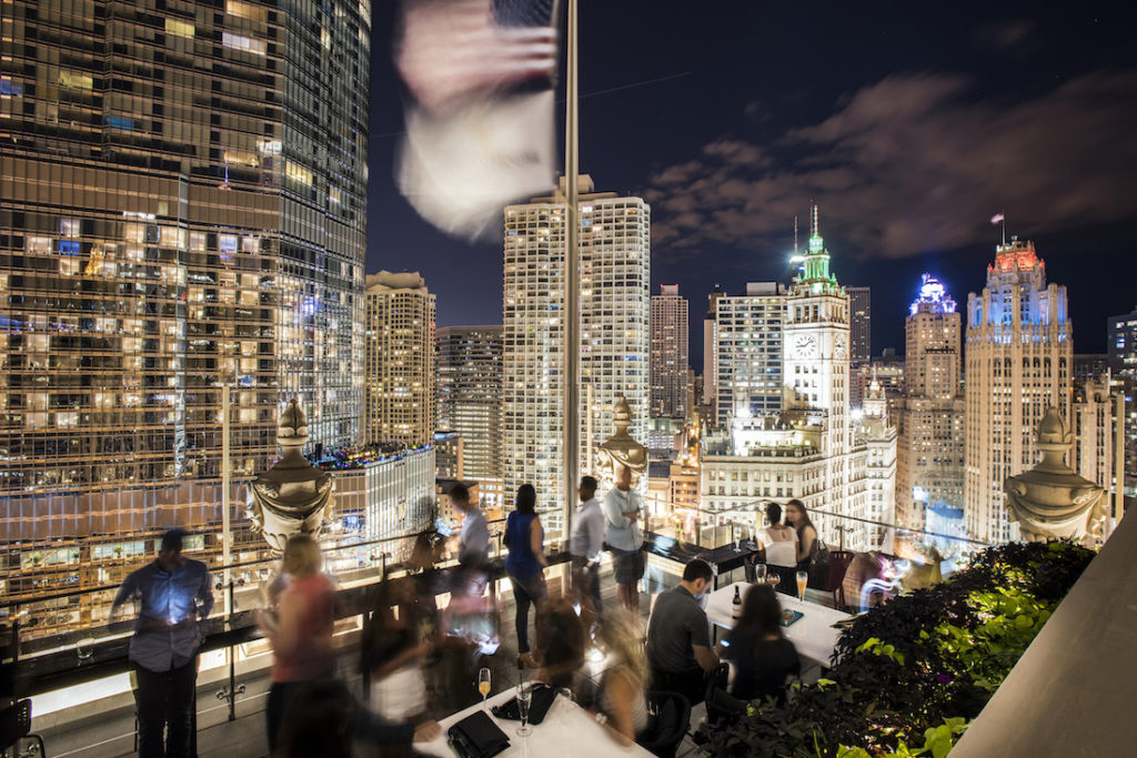 The Real Chicago Rooftop rendezvous Whether for dinner or postwork