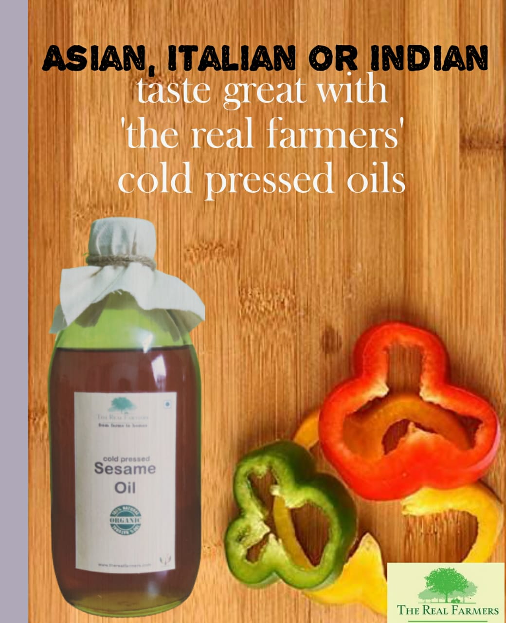 Cold Pressed Premium Sesame Oil Freshly Prepared in Small Batch