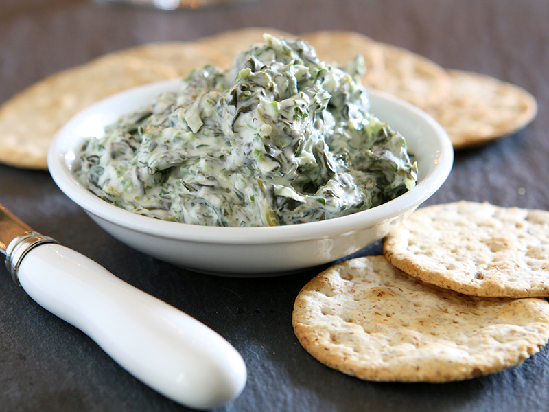 Kale & Greek Yogurt Dip The Real Kitchen
