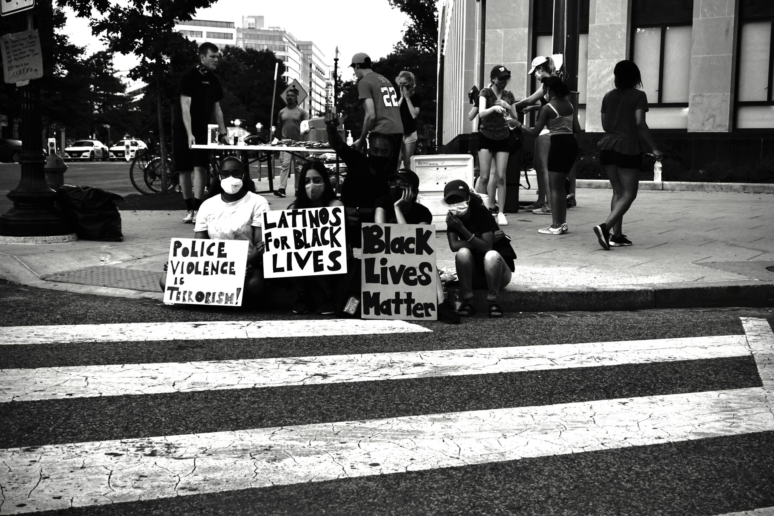 BLM Protests Captured In Black And White