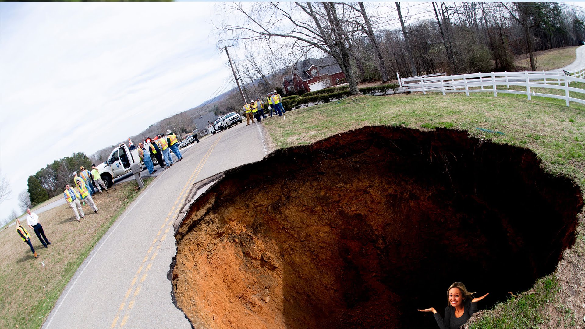 THE TRAGEDY OF THE SINKHOLE FIND THE TRUTH