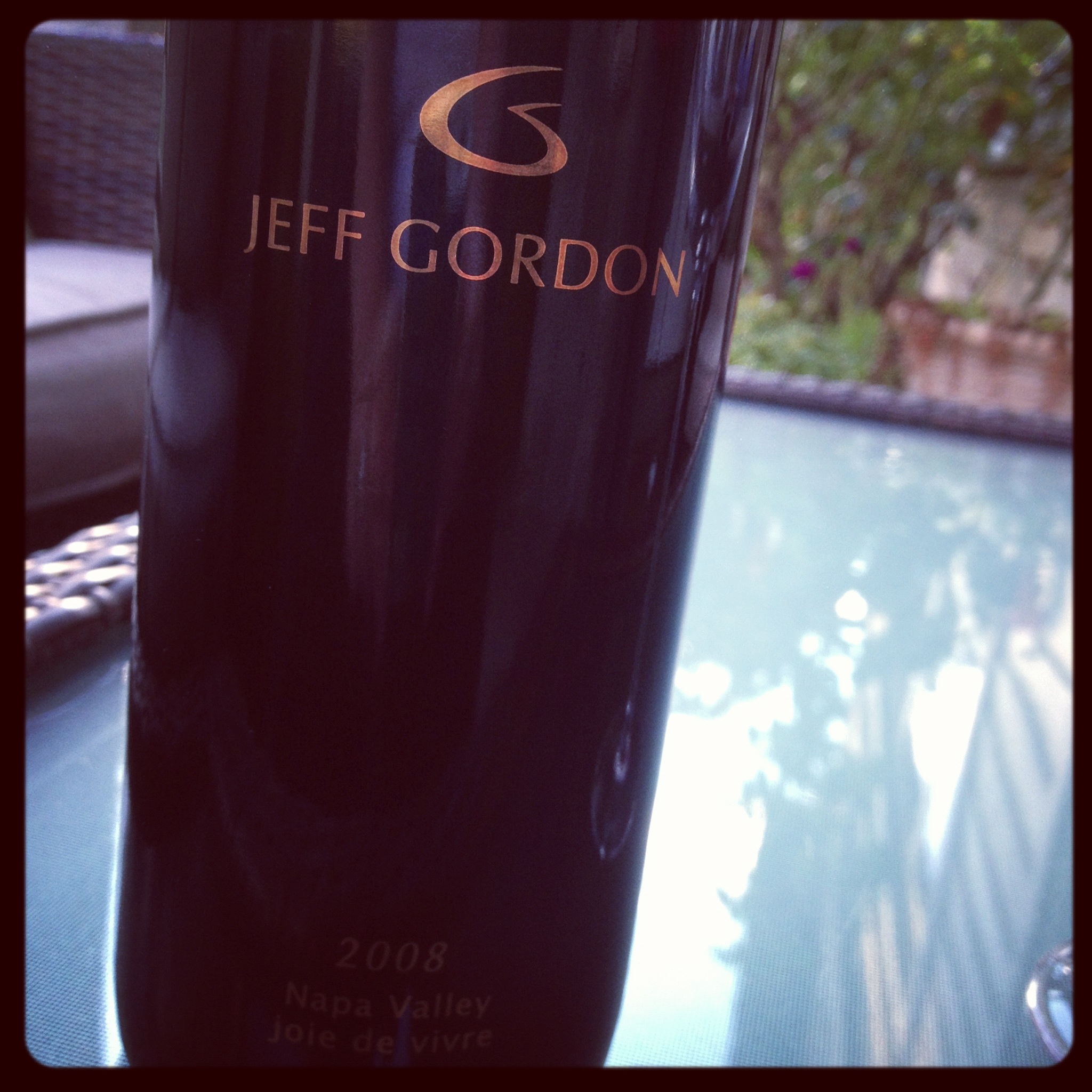 Jeff Gordon Joie de Vivre 2008 Live Twitter Tasting The Real Wine Julia