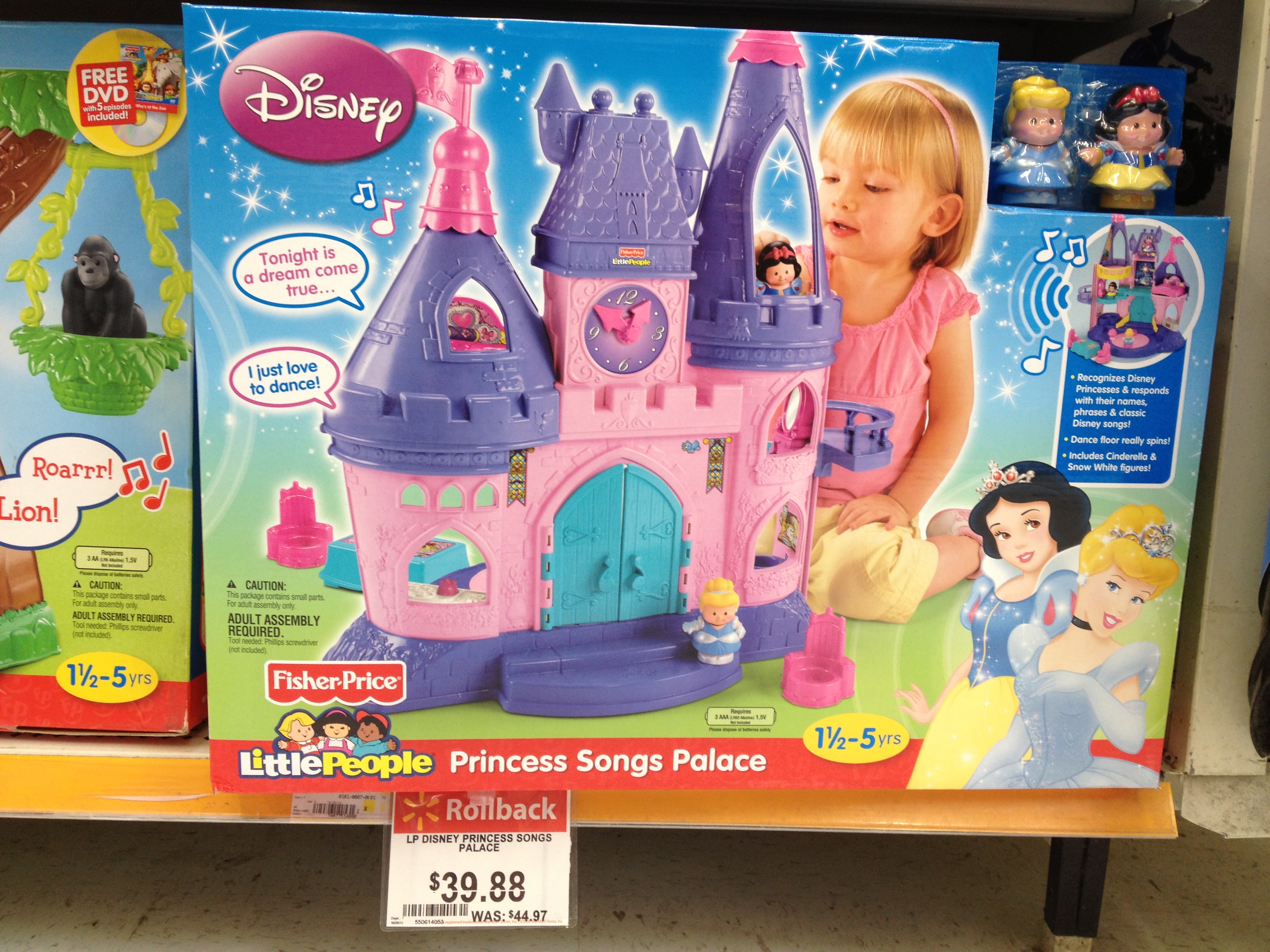 Walmart Layaway Makes it Easy to Spoil Kids with Disney Princess Toys