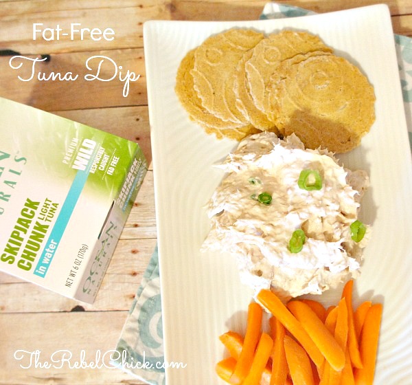 Healthy Tuna Recipes FatFree Tuna Dip Recipe with Ocean Naturals