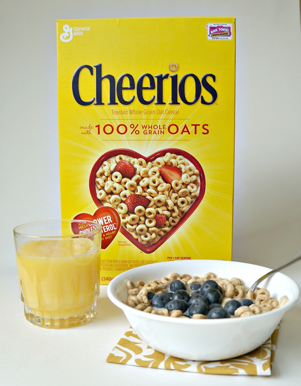 Make Little Changes with Blueberries & Cheerios & WIN a 100 GC