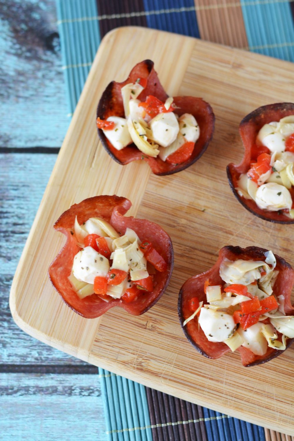 Easy Low Carb Antipasti Appetizer Recipe The Rebel Chick