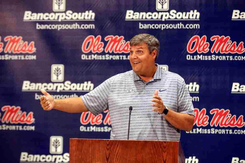 Ole Miss Head Coach Matt Luke previews Rebels' Season Opener at Memphis