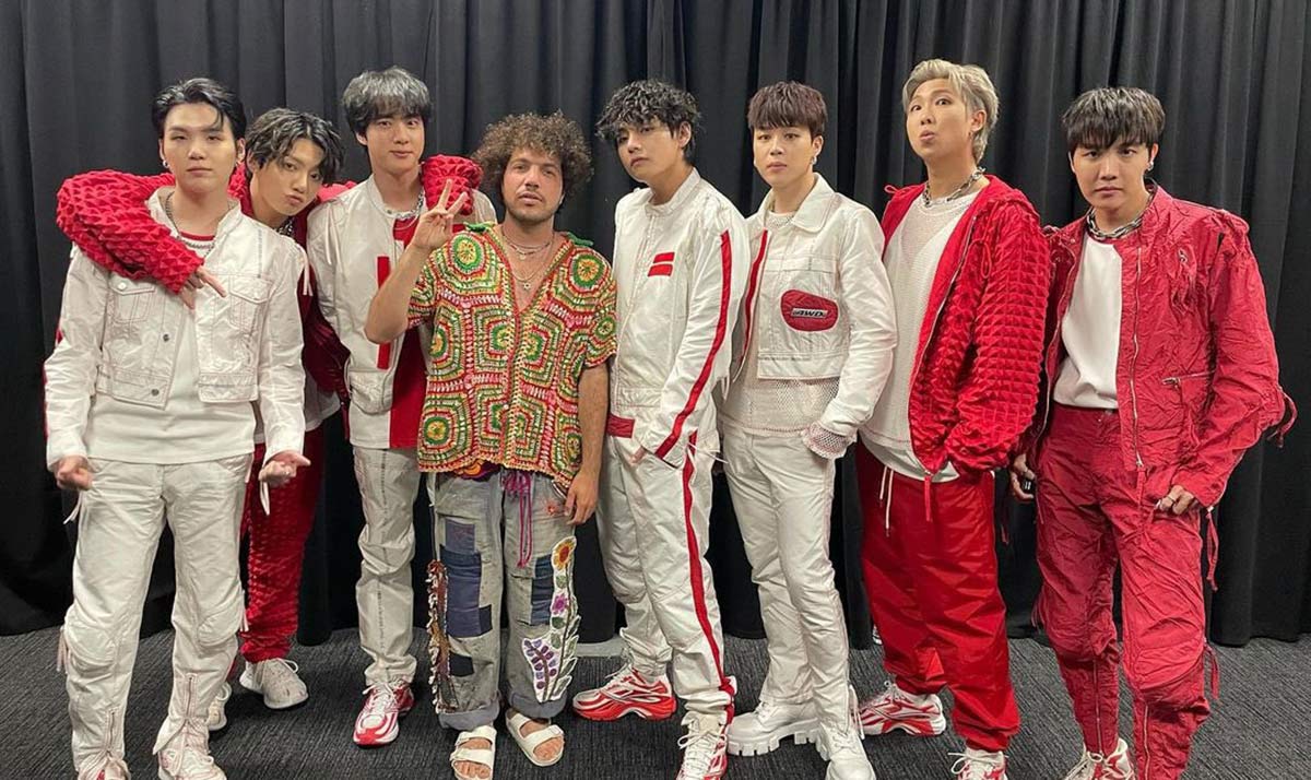 Benny Blanco collaborates with BTS to produce Blood Sweat and Tears