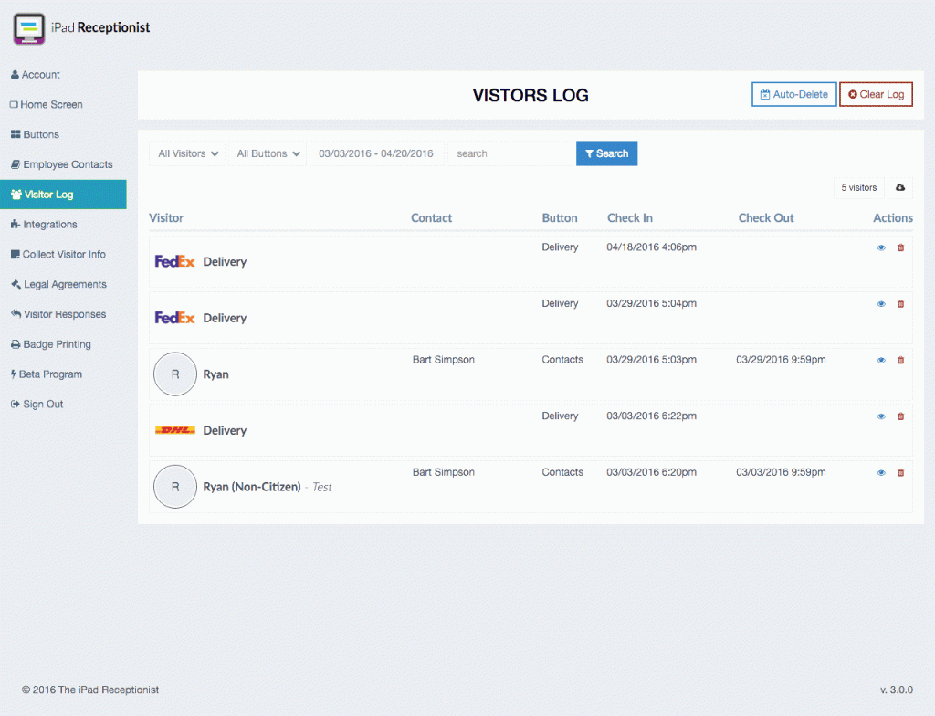 About Our New Look The Original Visitor Management System