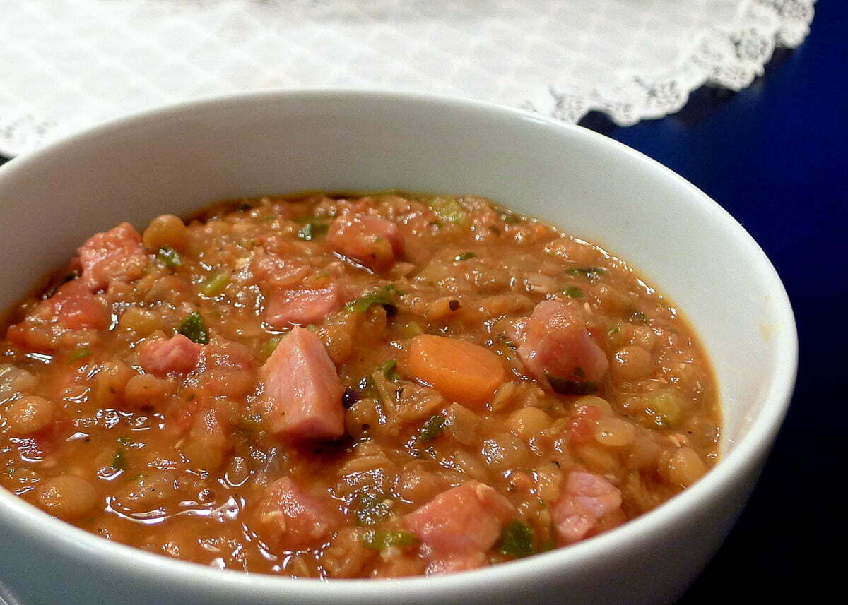 Lentil Soup With Ham