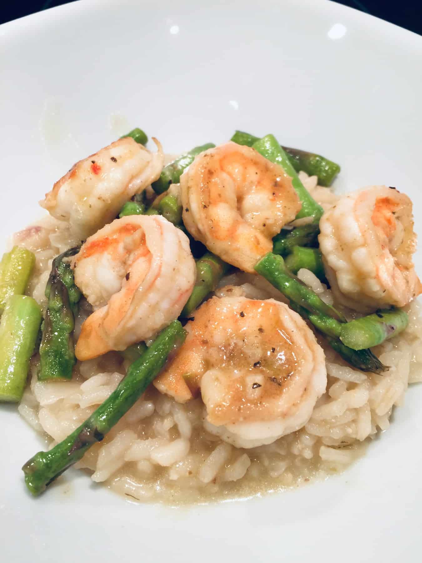 Instant Pot Risotto with Shrimp and Asparagus The Recipe Bandit