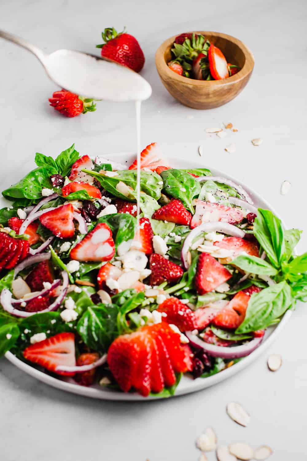 Mouthwatering Strawberry Spinach Salad The Recipe Critic