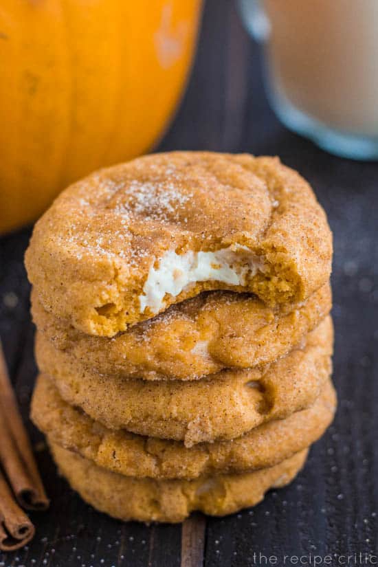 Pumpkin Cheesecake Snickerdoodles The Recipe Critic