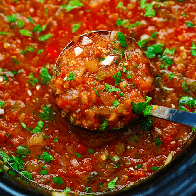 Slow Cooker Restaurant Style Garden Salsa The Recipe Critic