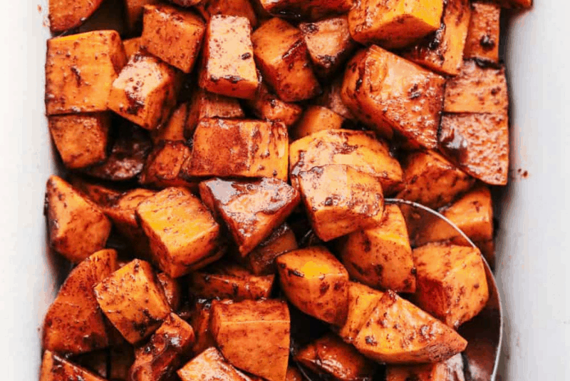 Roasted Honey Cinnamon Butter Sweet Potatoes The Recipe Critic