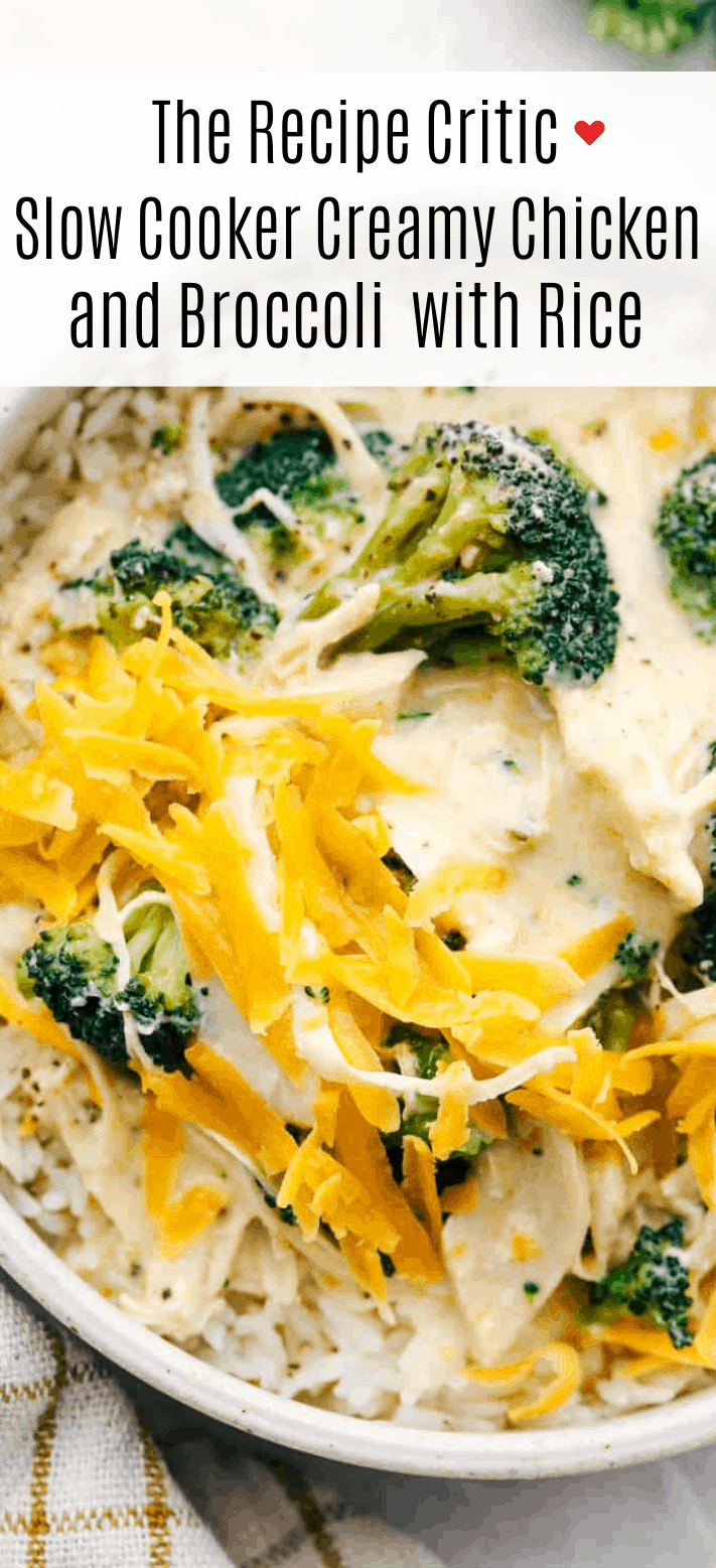 Slow Cooker Creamy Chicken and Broccoli Over Rice Recipe Concepts