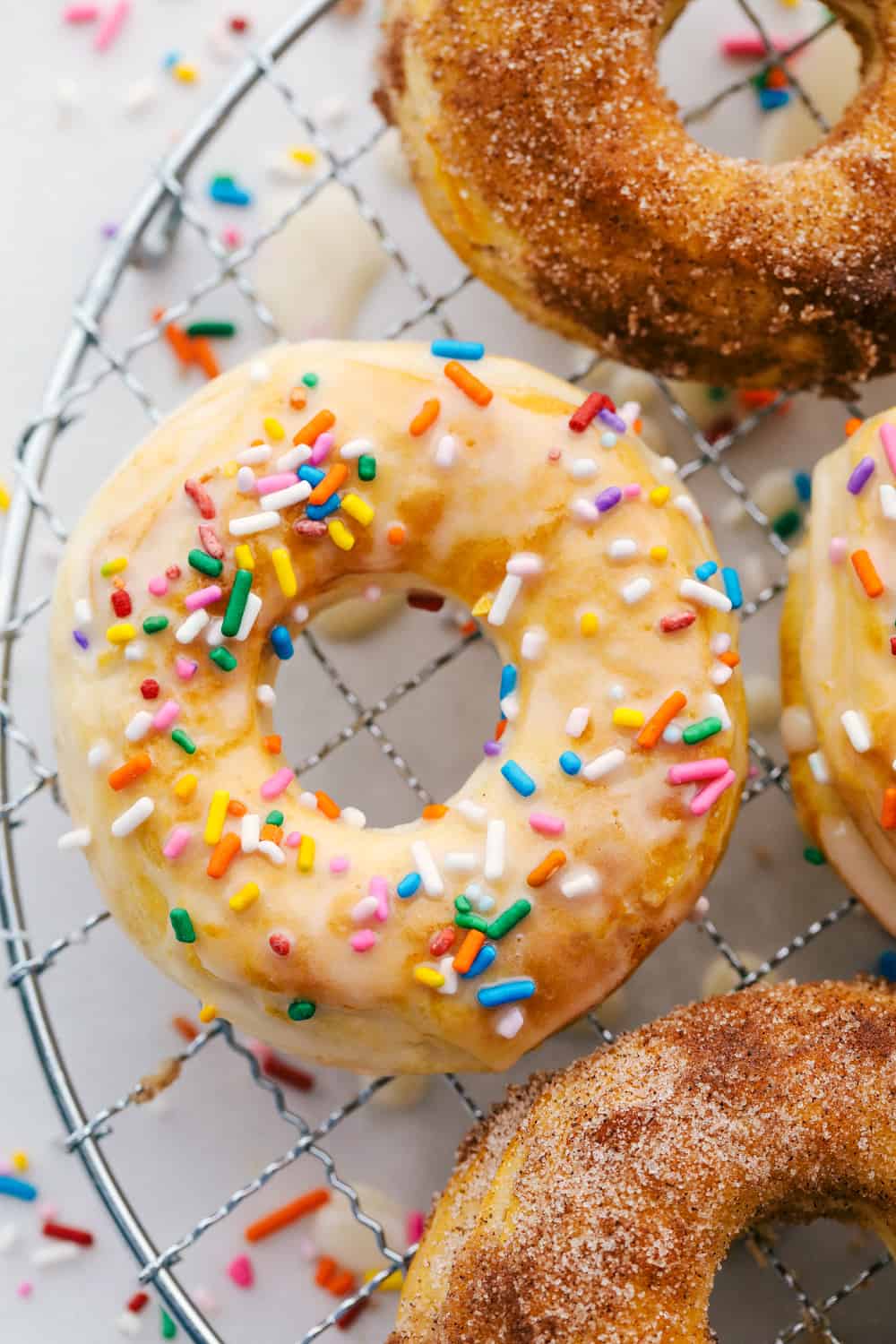Easiest Air Fryer Donuts (2 Delicious Ways!)