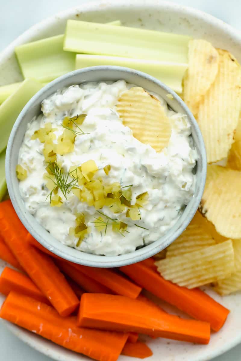 Quick and Easy Dill Pickle Dip Recipe The Recipe Critic