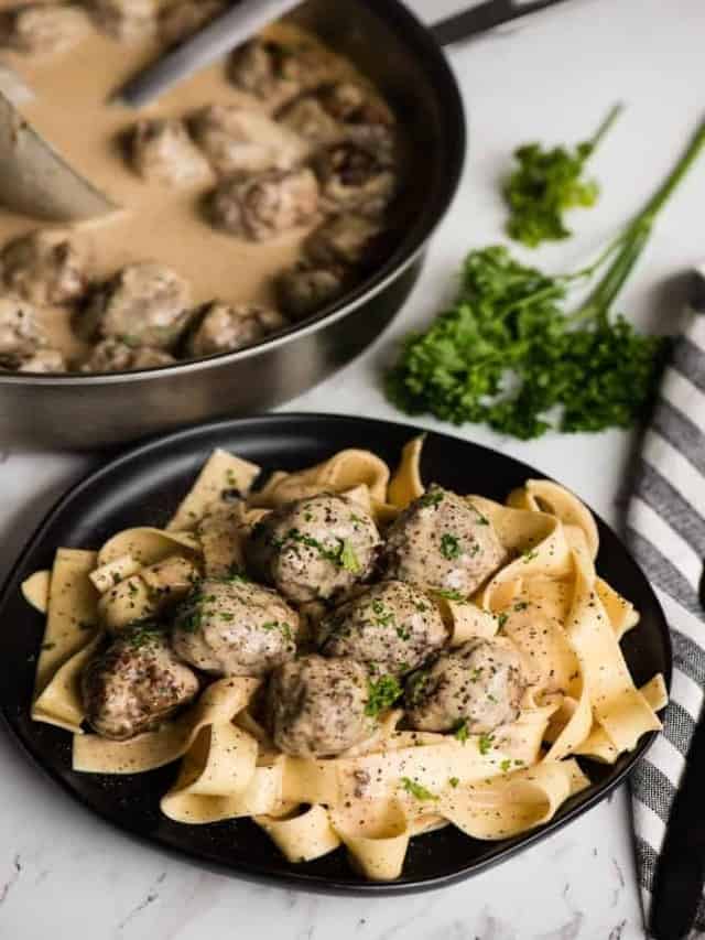 Swedish Meatballs and Noodles The Recipe Critic