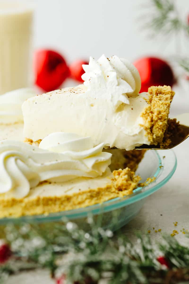 Easy NoBake Eggnog Pie Recipe The Recipe Critic
