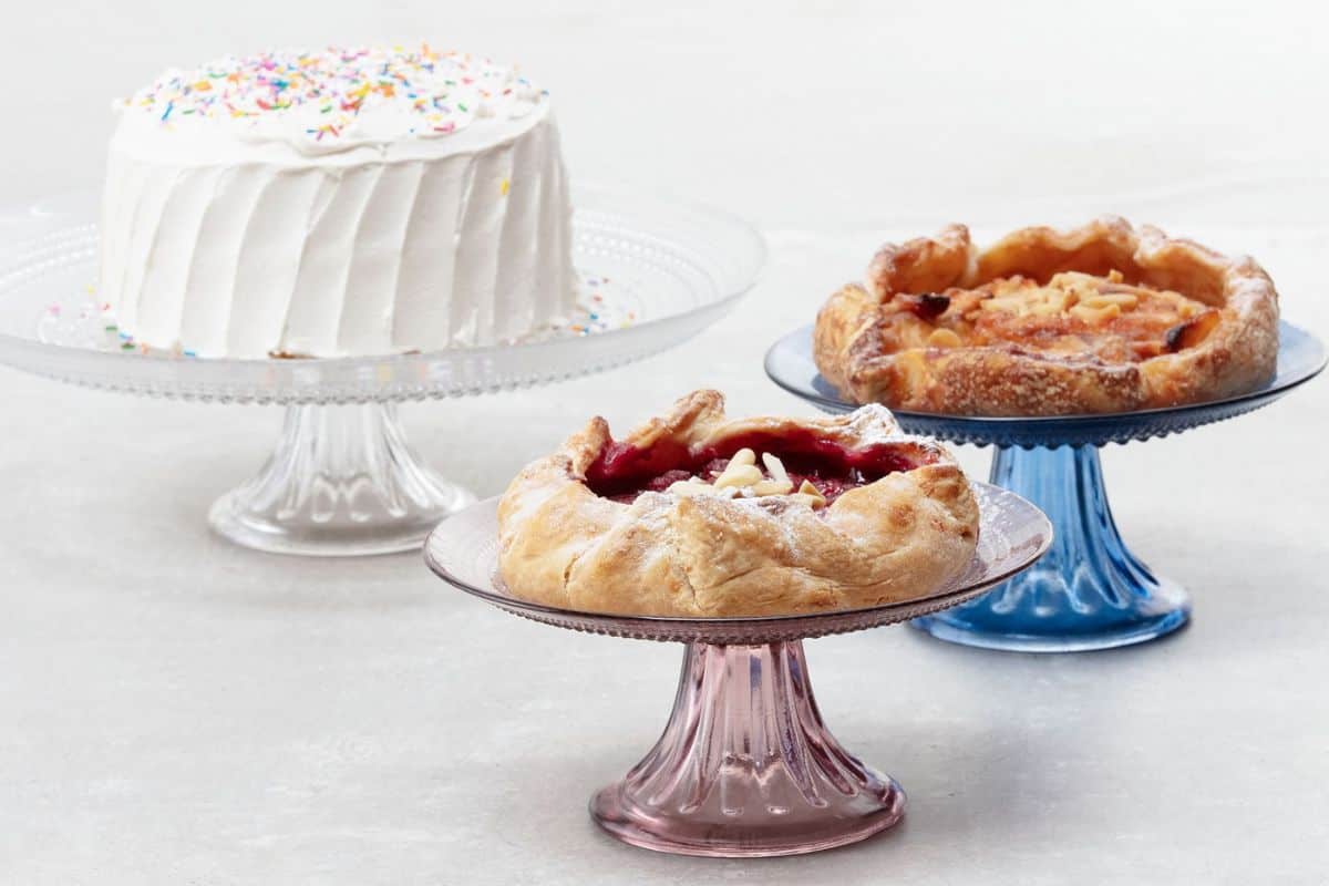 Best kitchen gifts: Jupiter Beaded Glass Cake stand