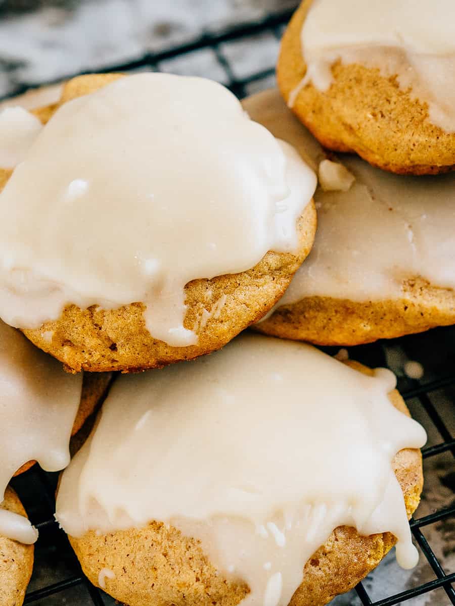 Glazed Pumpkin Cookies The Recipe Life