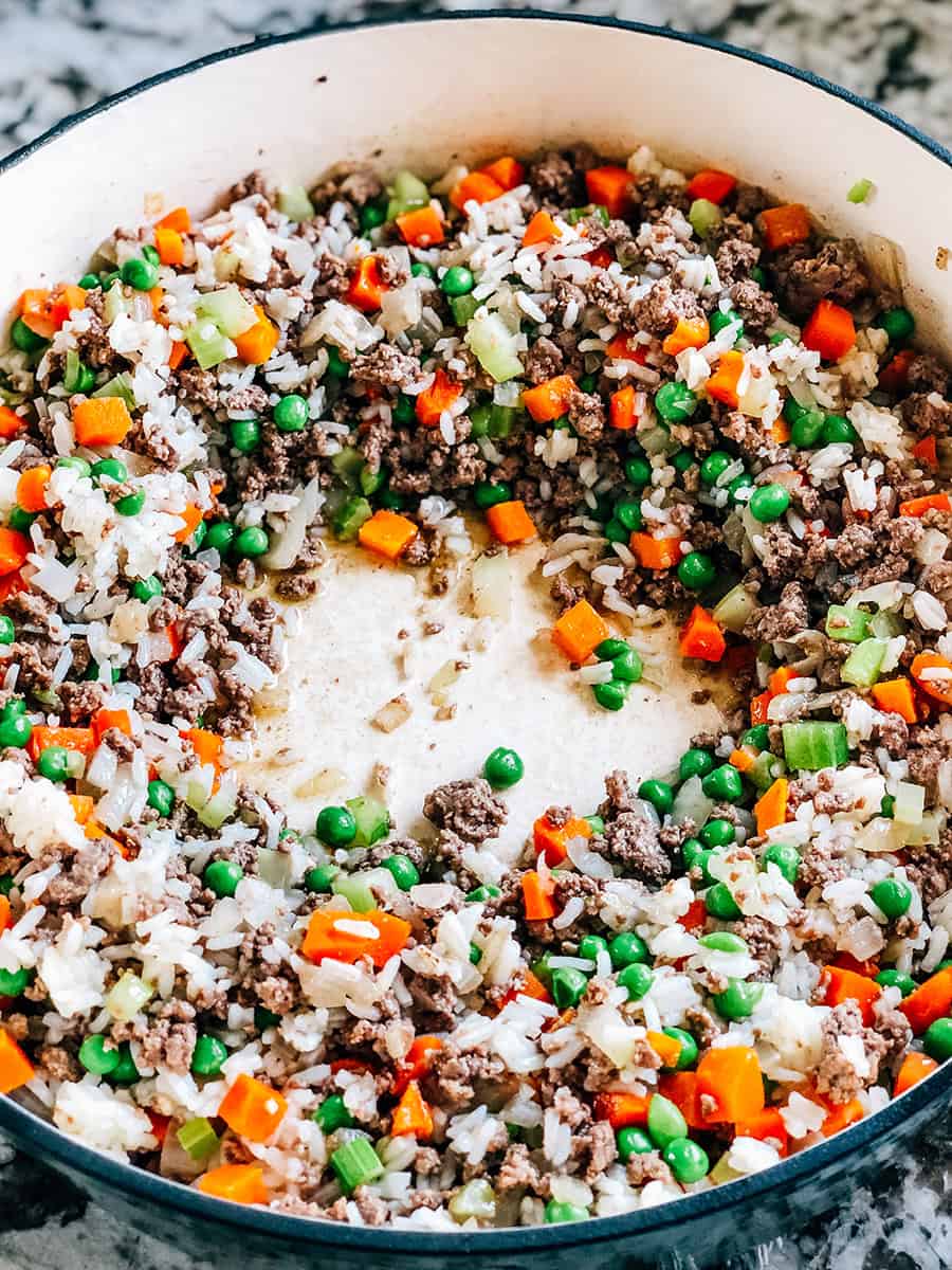 Ground Beef Fried Rice The Recipe Life