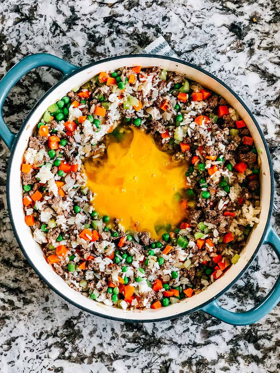 Ground Beef Fried Rice The Recipe Life