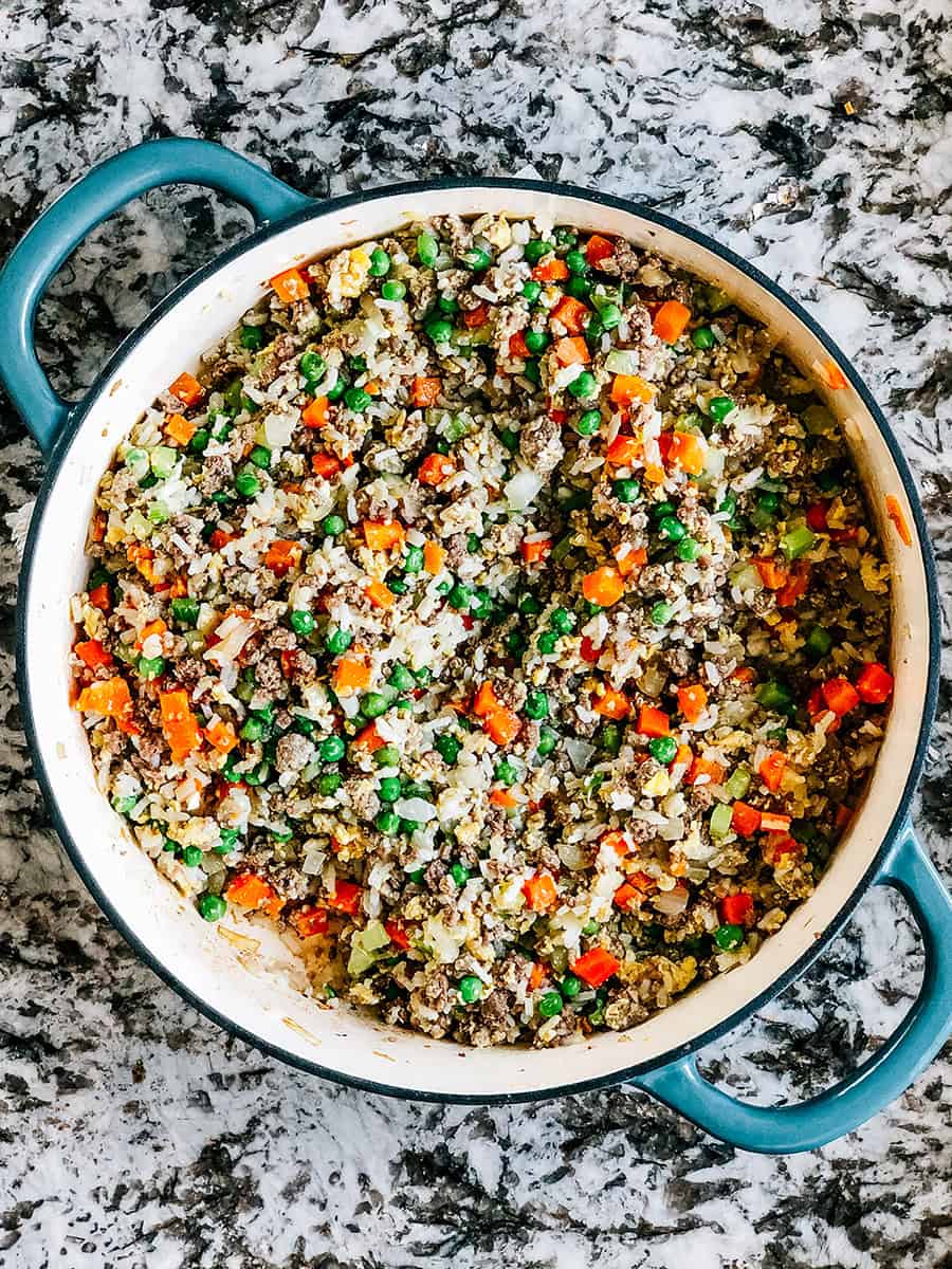 Ground Beef Fried Rice The Recipe Life