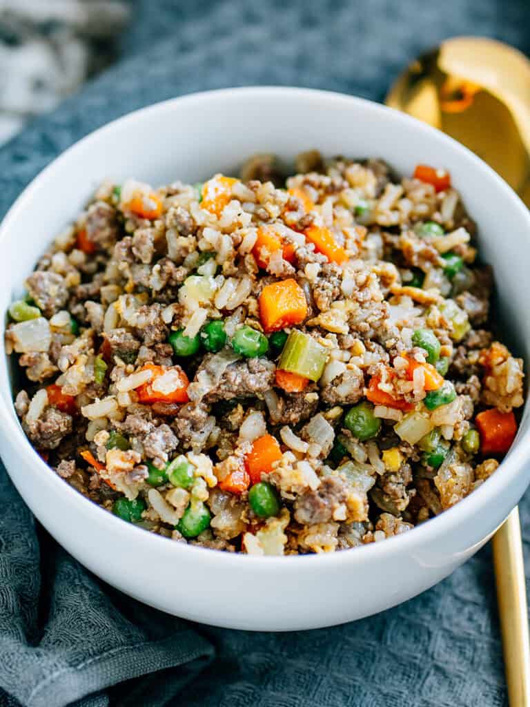 Ground Beef Fried Rice The Recipe Life