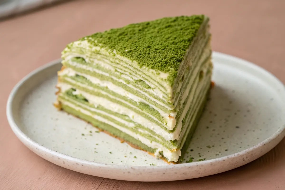 Matcha Crepe Cake Recipe The Recipe Master