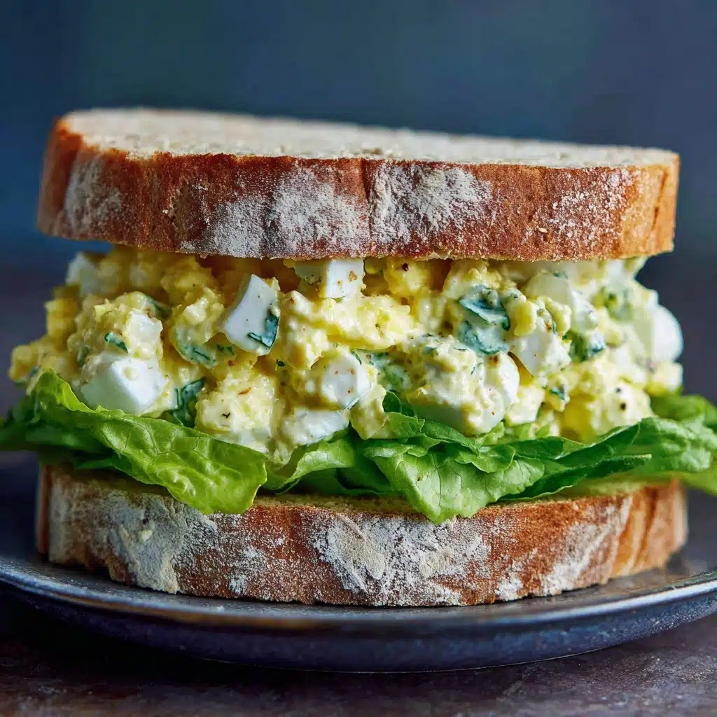 Egg Salad Sandwiches Recipe Creamy and Nostalgic Comfort