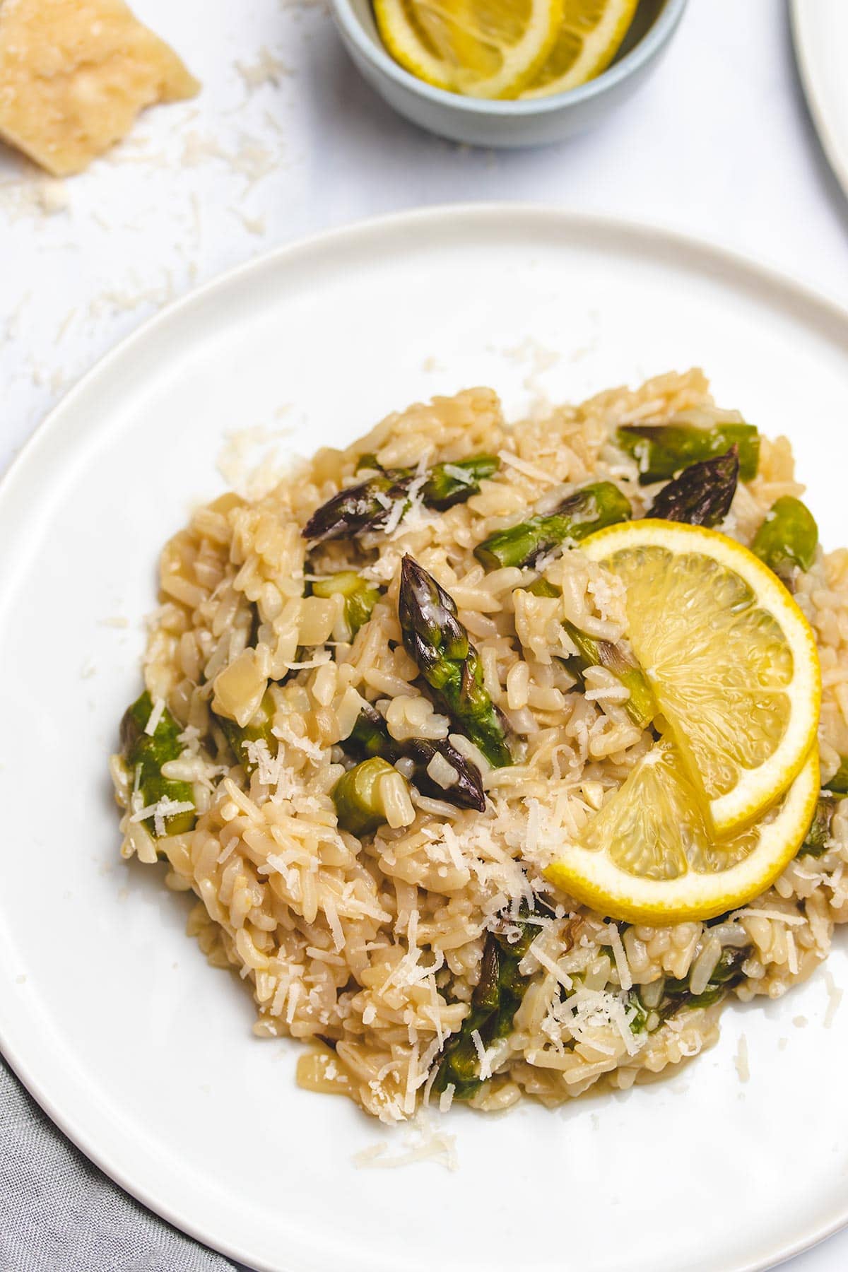 Instant Pot Lemon Asparagus Risotto The Recipe Well