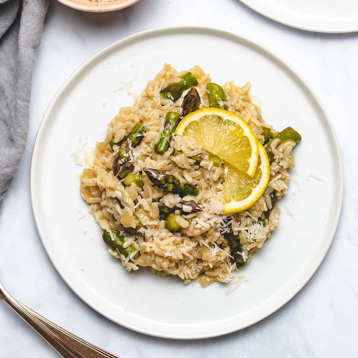 Instant Pot Lemon Asparagus Risotto The Recipe Well