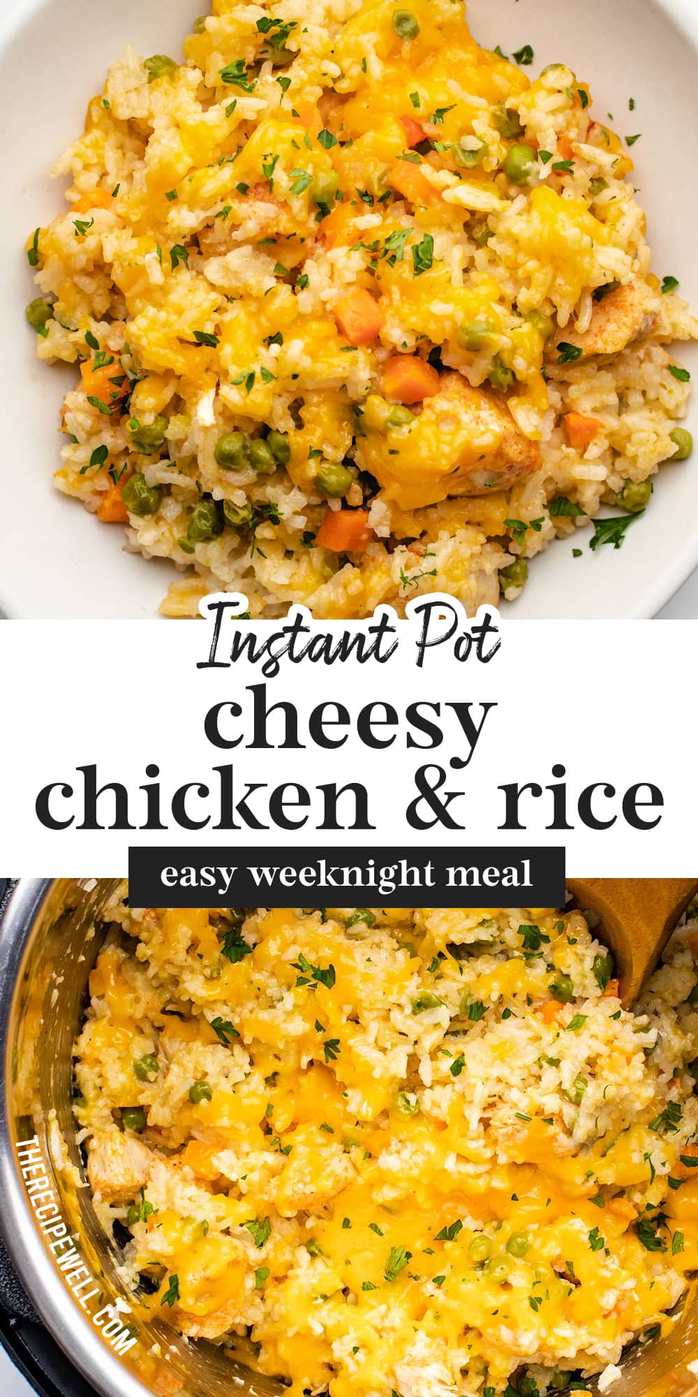 Instant Pot Cheesy Chicken and Rice The Recipe Well