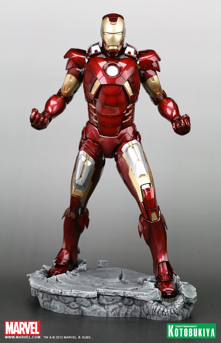 New Statue reveals The Avengers Iron Man Mark VII Armour The Reel Bits