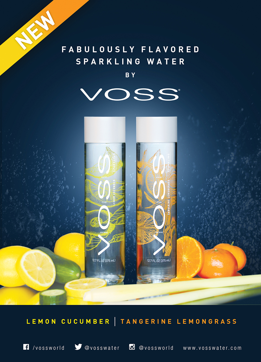 VOSS Water of Norway Adds Two Flavored Sparkling Waters THE ROSS GROUP