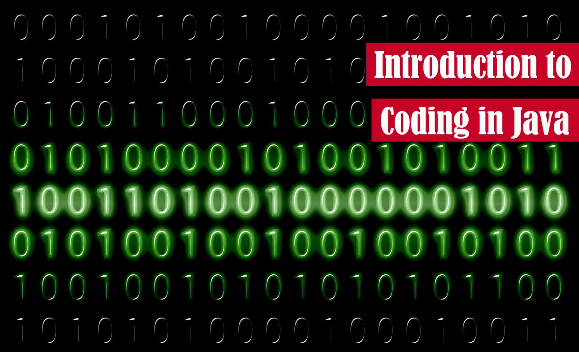 Introduction to Coding in Java The Renegade Coder