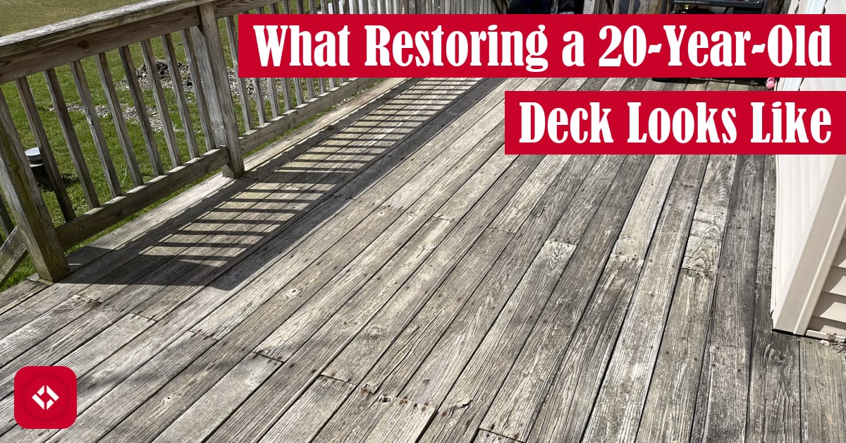 What Restoring a 20YearOld Deck Looks Like The Renegade Coder