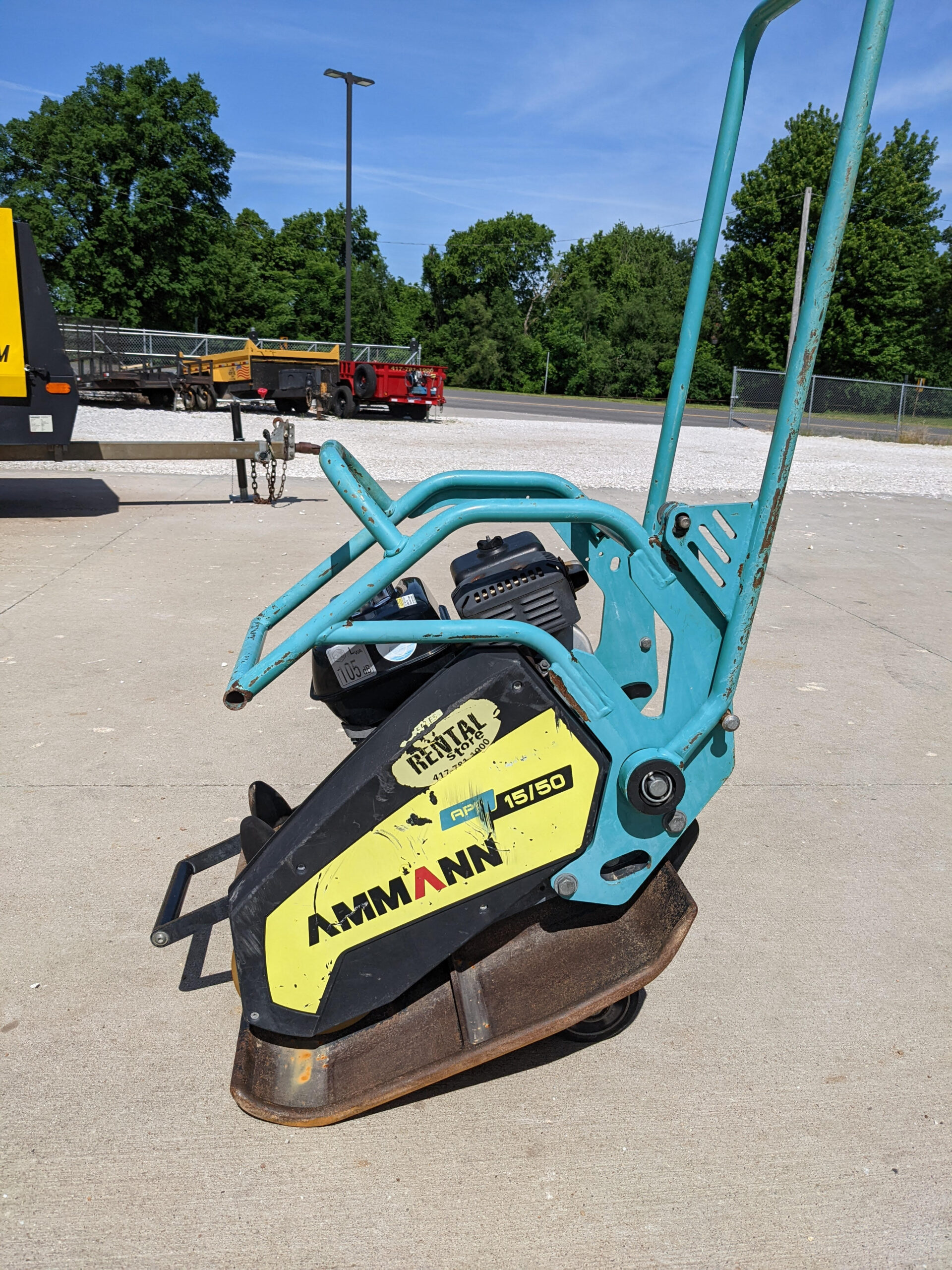 Compactor, Plate, Ammann The Rental Store