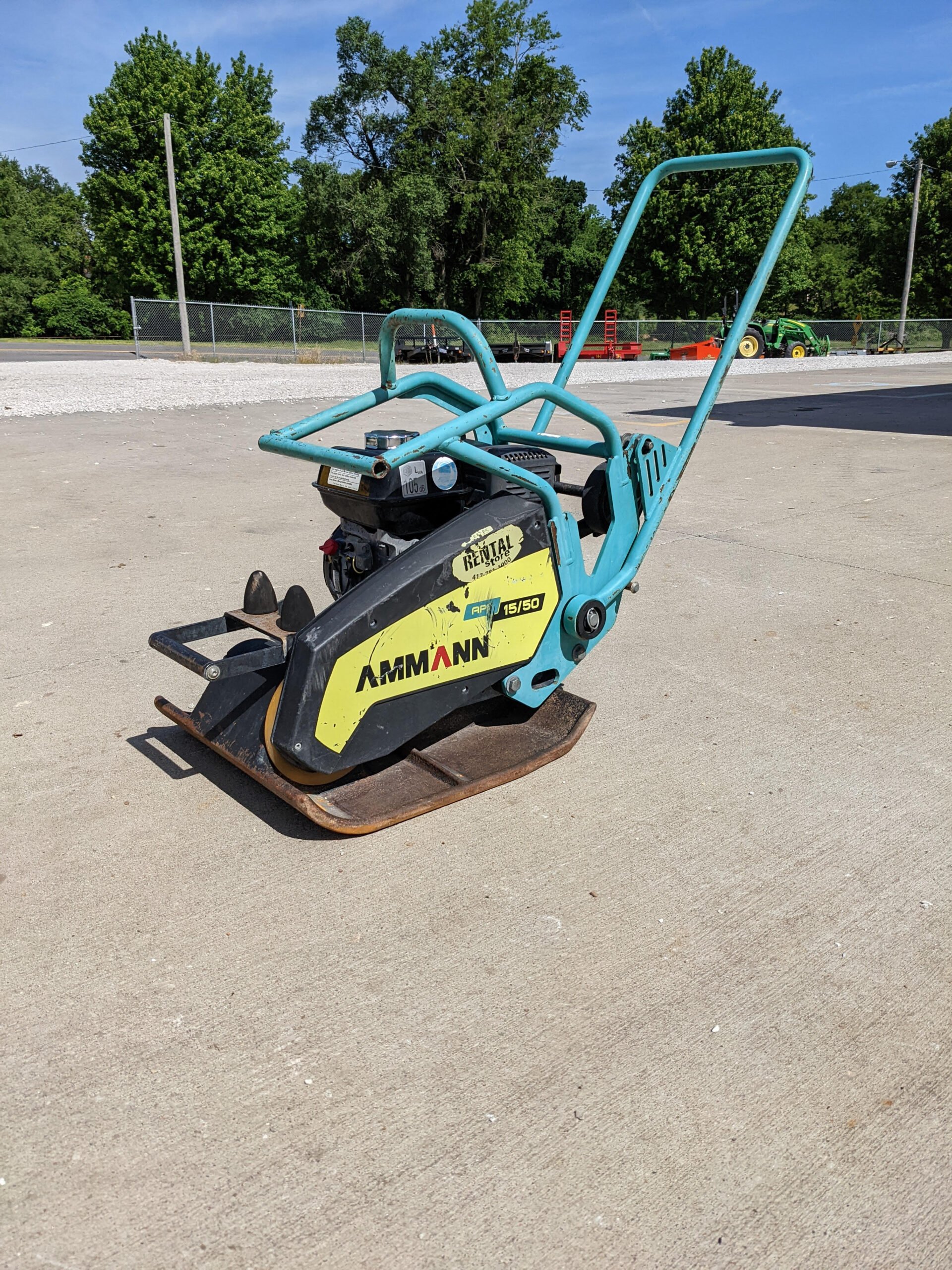 Compactor, Plate, Ammann The Rental Store