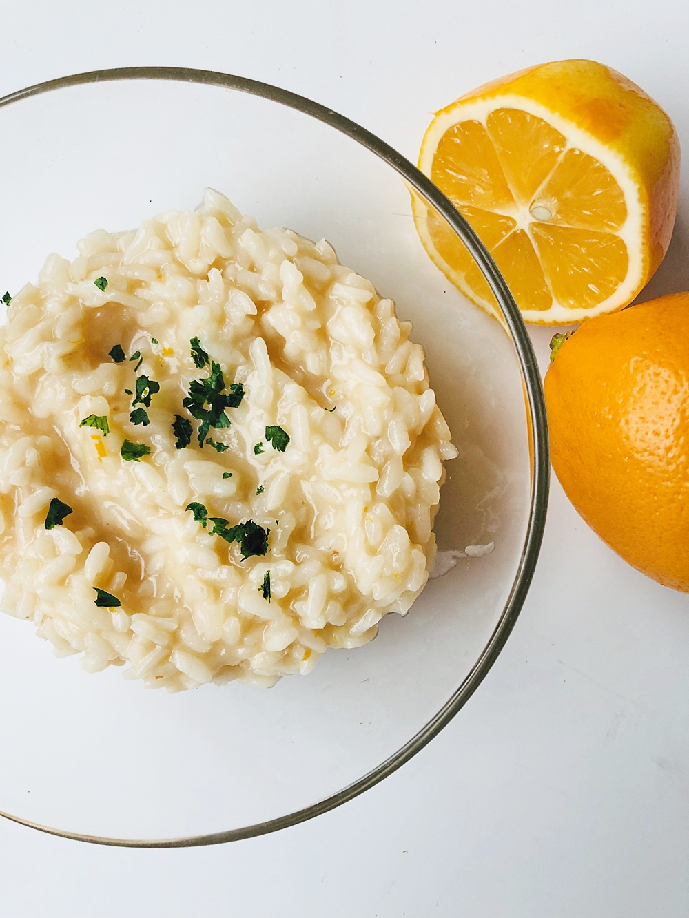 Instant Pot Meyer Lemon Risotto There's Always Pizza