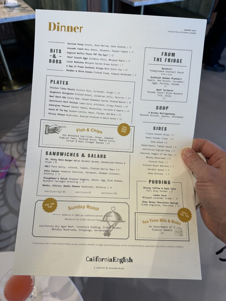 California English The Realization Of Lifelong Dream For Chef Richard